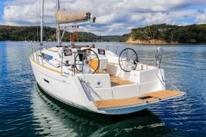 Jeanneau 389.  Picture Craig Greenhill/ Saltwater Images
